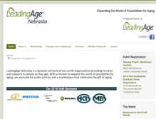 Tablet Screenshot of leadingagene.org